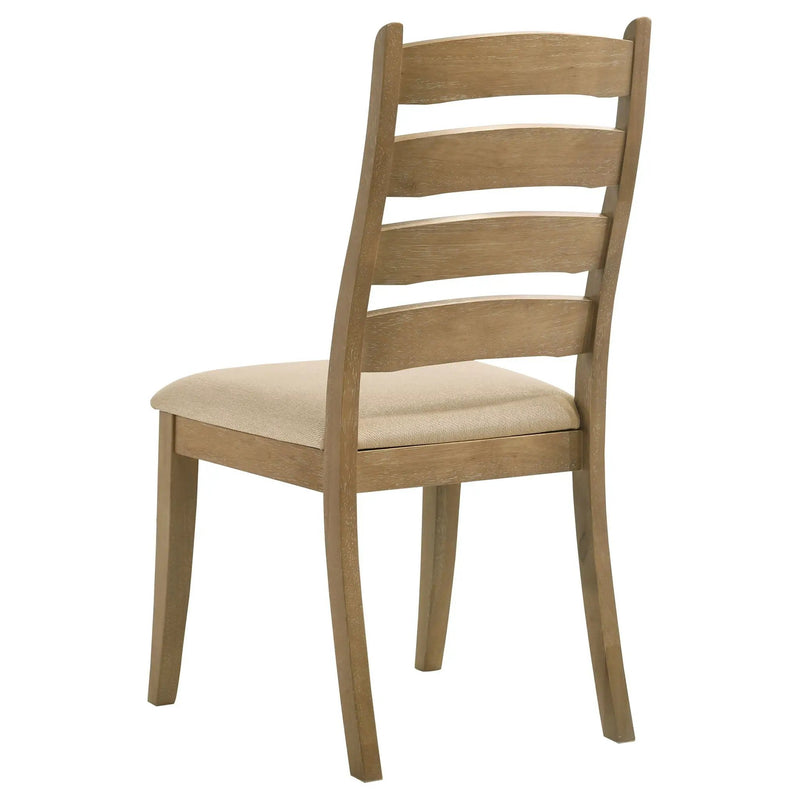 Danvers Wood Dining Side Chair Brown Oak (Set of 2) by Unique Piece Furniture