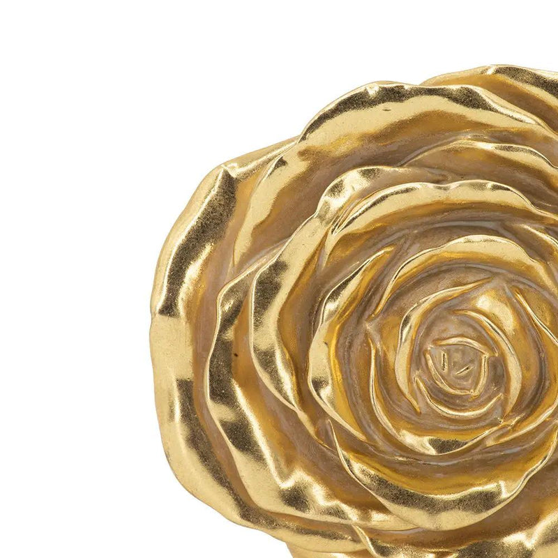 Rose Hanging Wall Accents (Set of 2) - Gold by HouseOfZazla