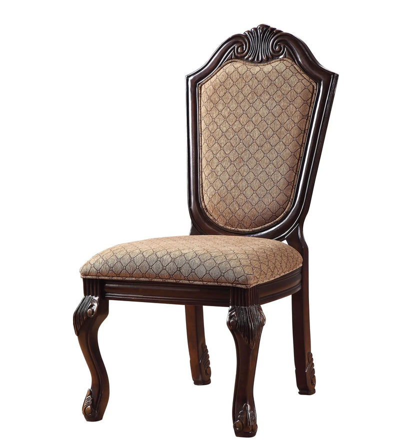 Chateau De Ville Fabric Armless Dining Chair by HouseOfZazla