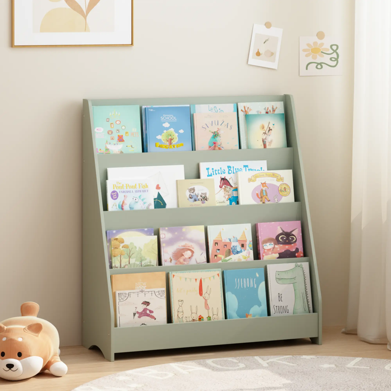 4-Tier Kids Bookshelf by HouseOfZazla