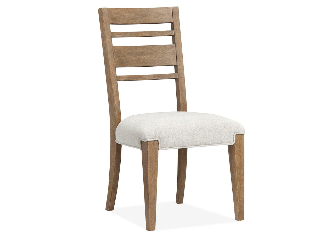 Plum Creek - Upholstered Side Chair With Wood Back (Set of 2), photo 12 of 14