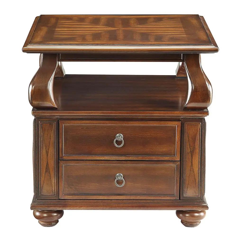 Amado - End Table - Walnut by Unique Piece Furniture