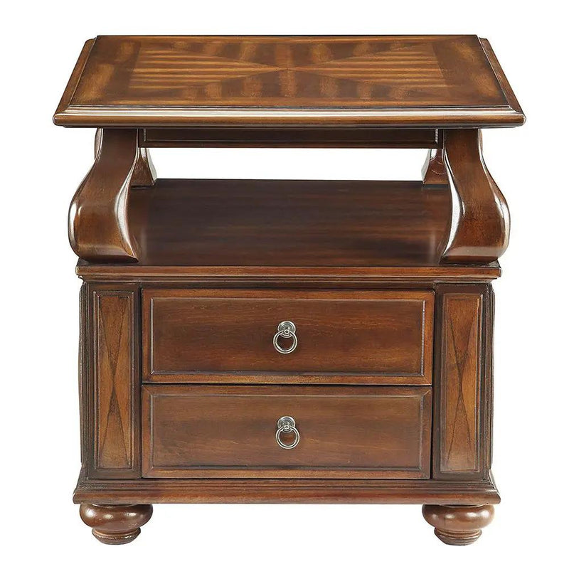 Amado - End Table - Walnut by Unique Piece Furniture