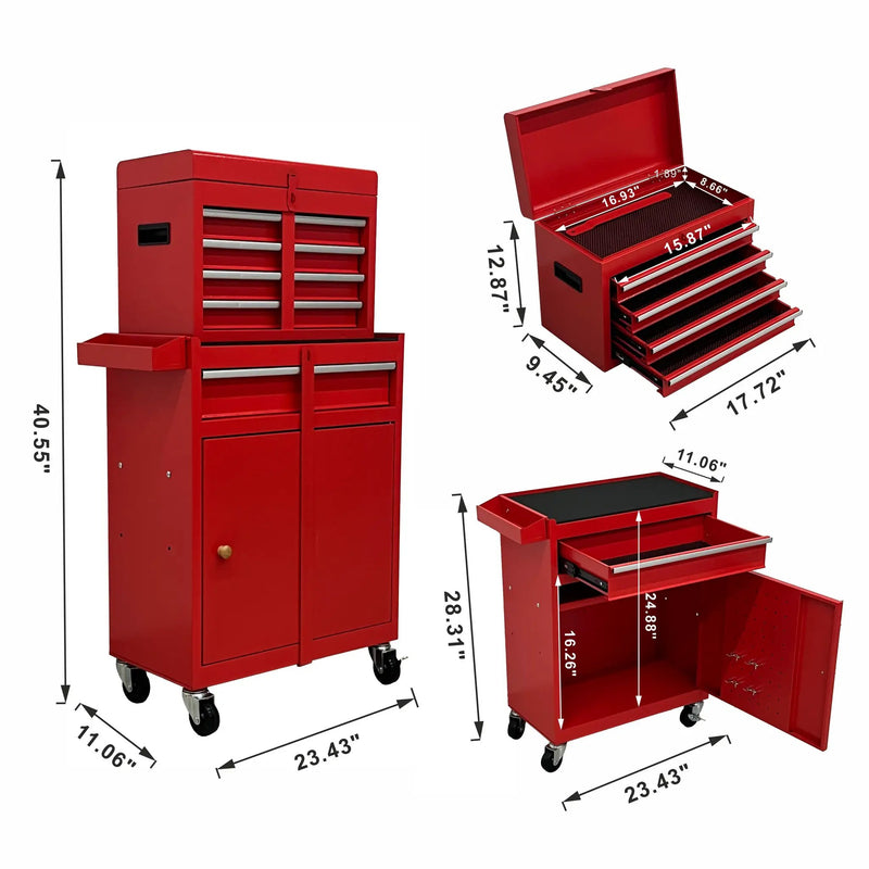 5-Drawer Rolling Tool Chest by HouseOfZazla
