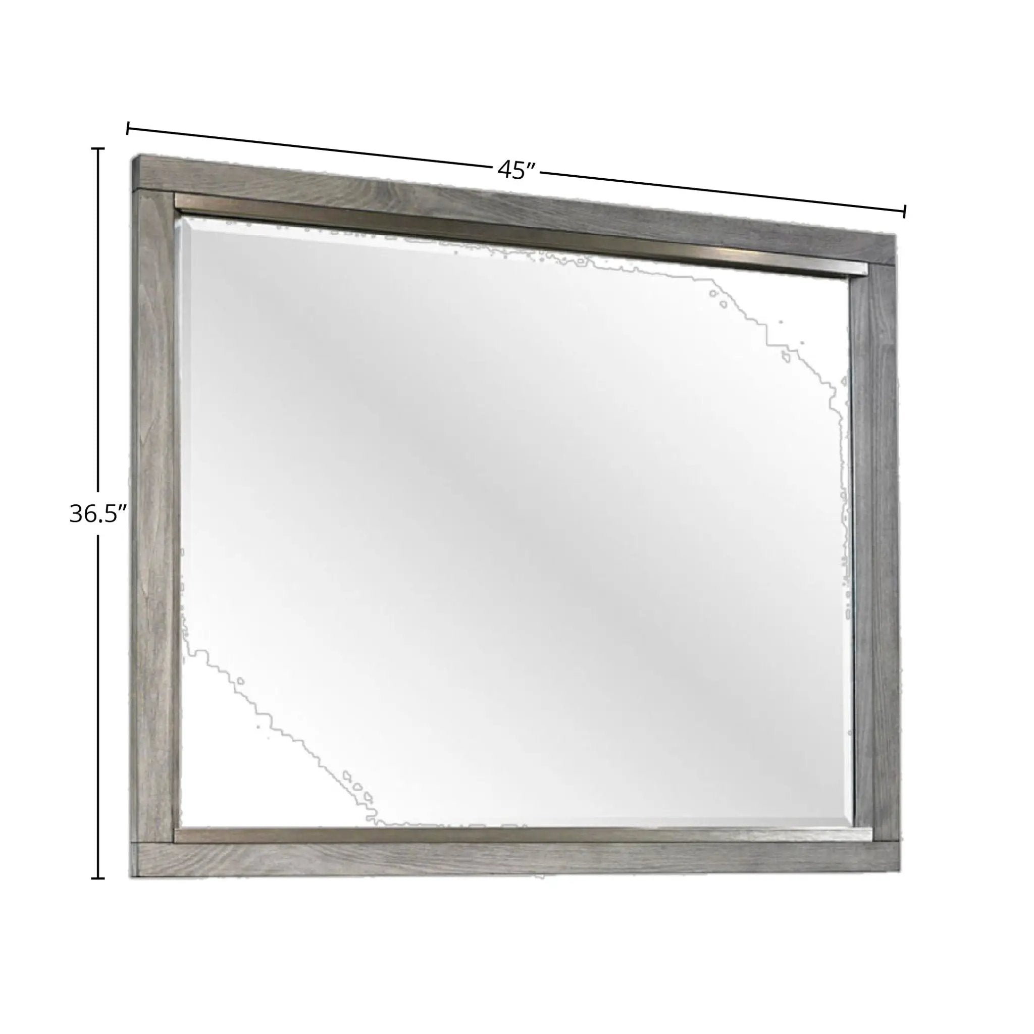 Landscape Mirror - Gray by Unique Piece Furniture