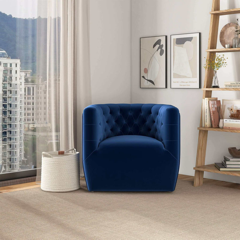Delaney - Ergonomic Design Swivel Chair by HouseOfZazla