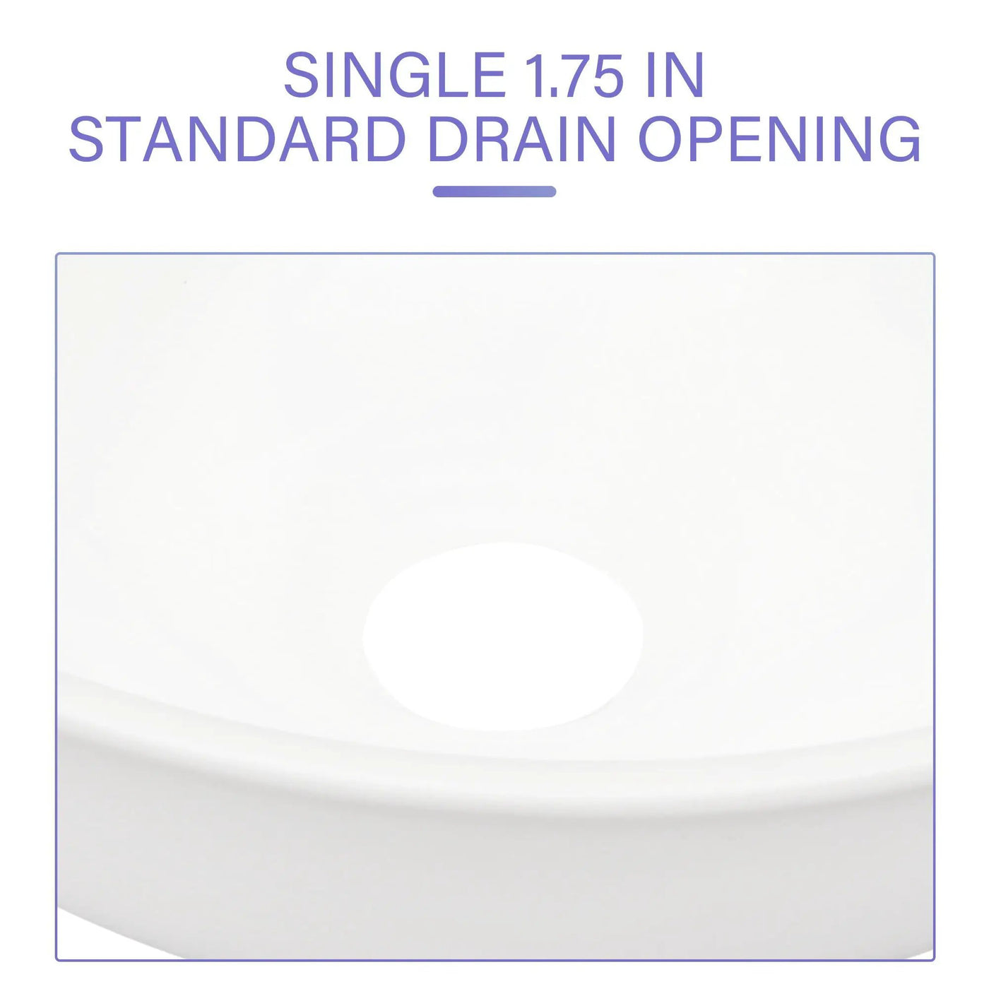 Modern Ceramic Circular Vessel Bathroom Sink by HouseOfZazla