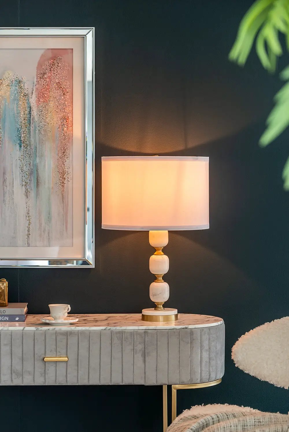 D15x26.5 Table Lamp by HouseOfZazla