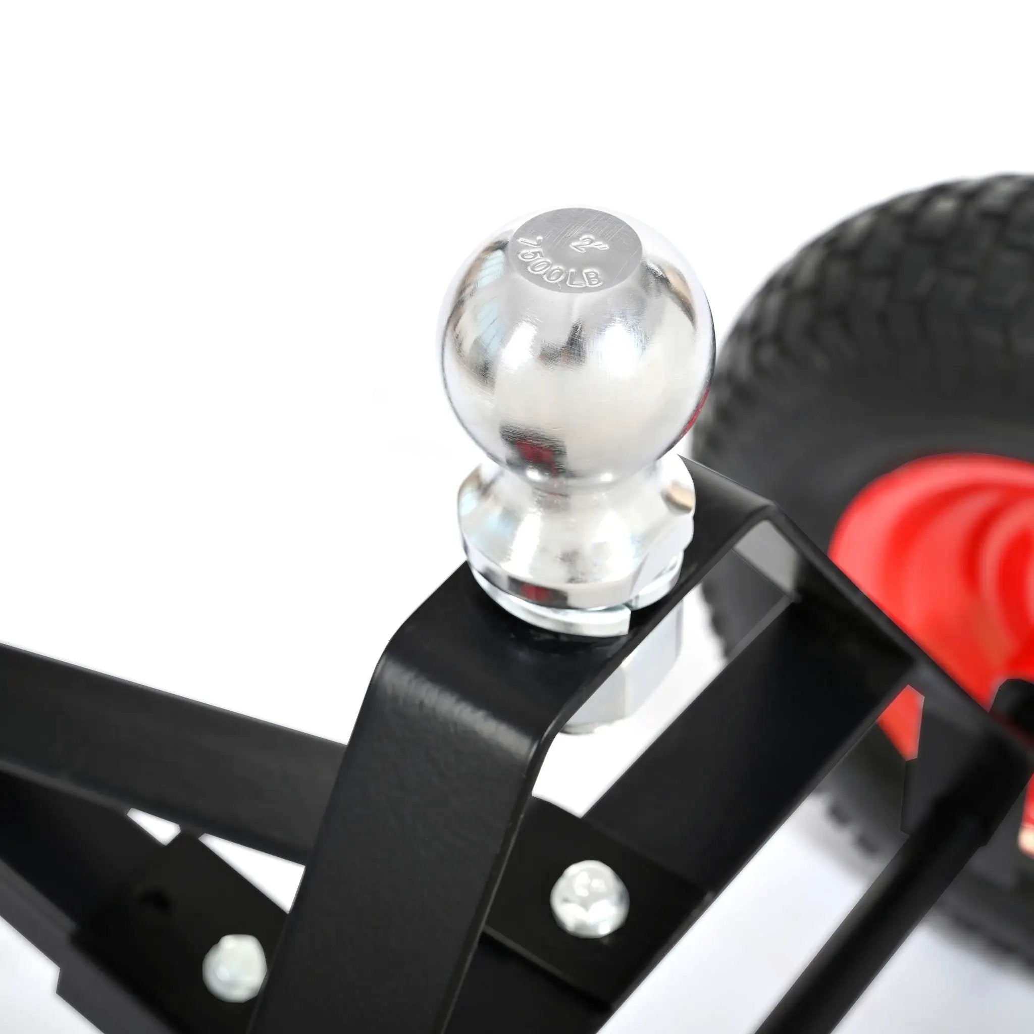 Heavy Duty Trailer Dolly With 2" Ball 1000 Lb Capacity For Easy Mobility - Black by HouseOfZazla