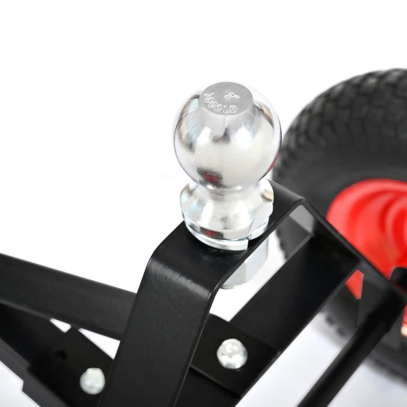 Heavy Duty Trailer Dolly With 2" Ball 1000 Lb Capacity For Easy Mobility - Black by HouseOfZazla