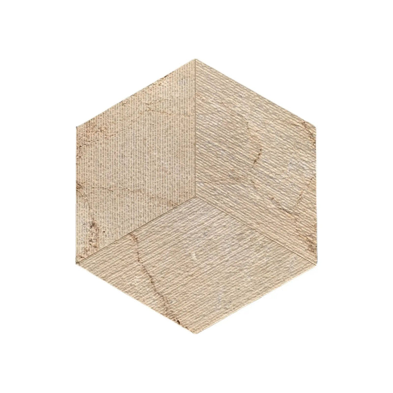 Hexagon Natural Marble Polished Tile For Wall And Floor (Set of 12) by HouseOfZazla