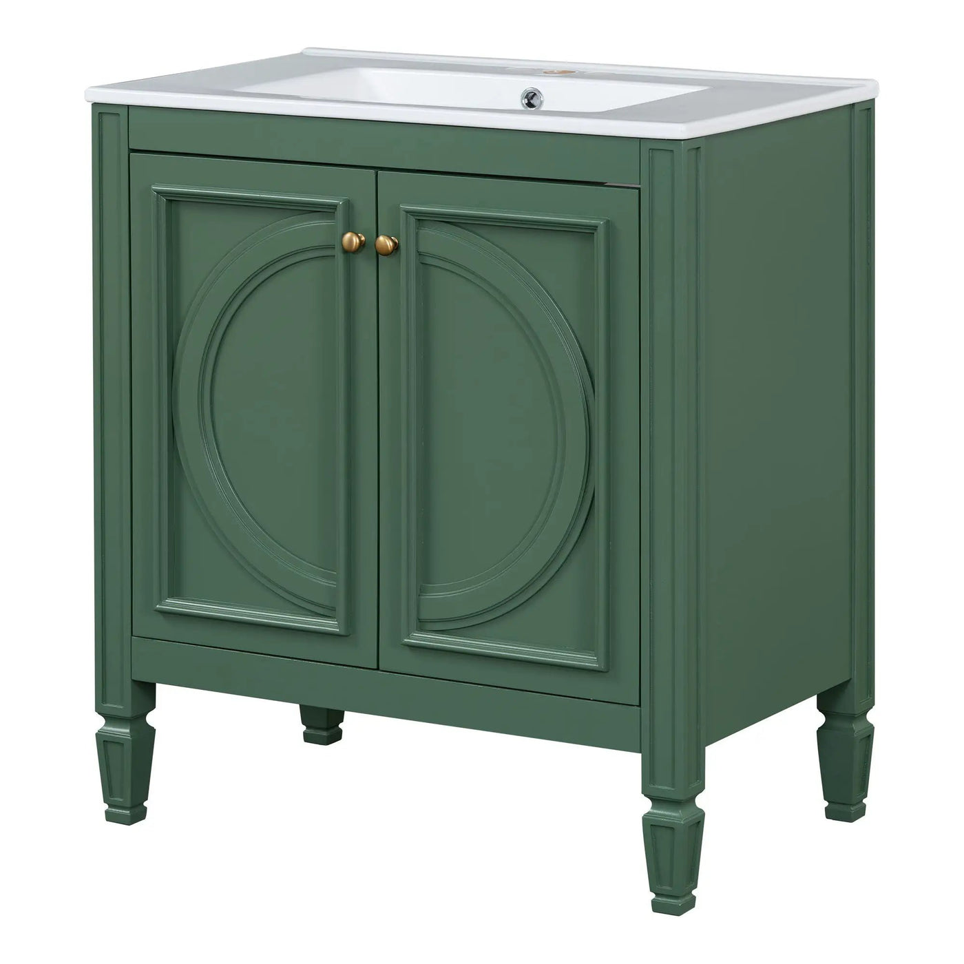 Bathroom Vanity With Sink With 2 Doors And Adjustable Shelf by HouseOfZazla