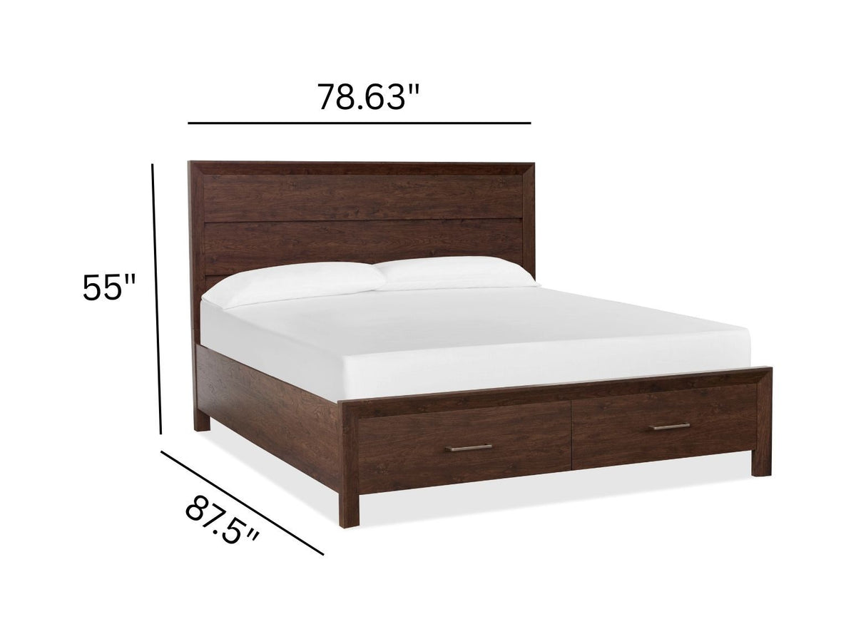 Merrifield - Panel Storage Bed, photo 15 of 18