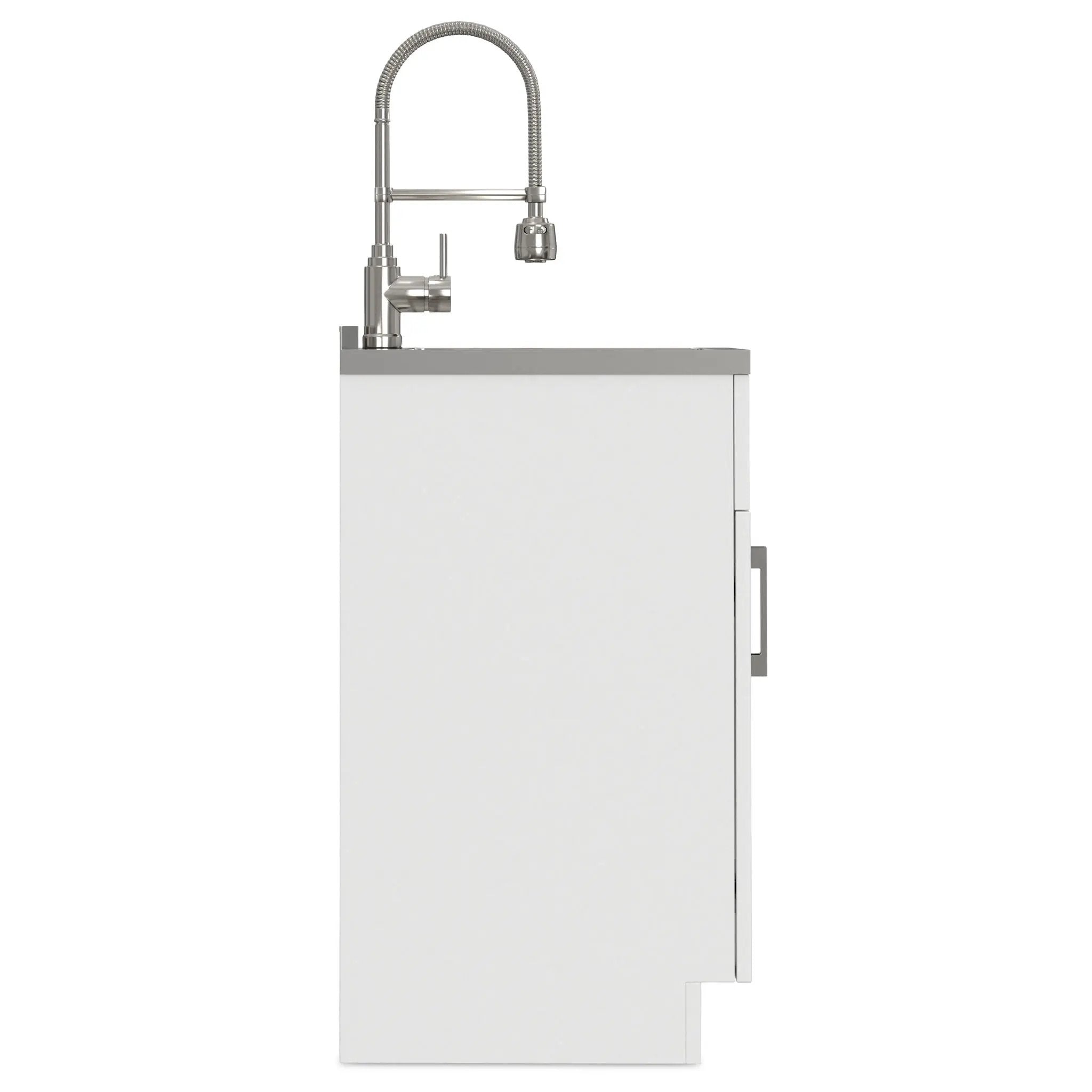 Hennessy - Deluxe Laundry Cabinet With Faucet And Stainless Steel Sink by HouseOfZazla