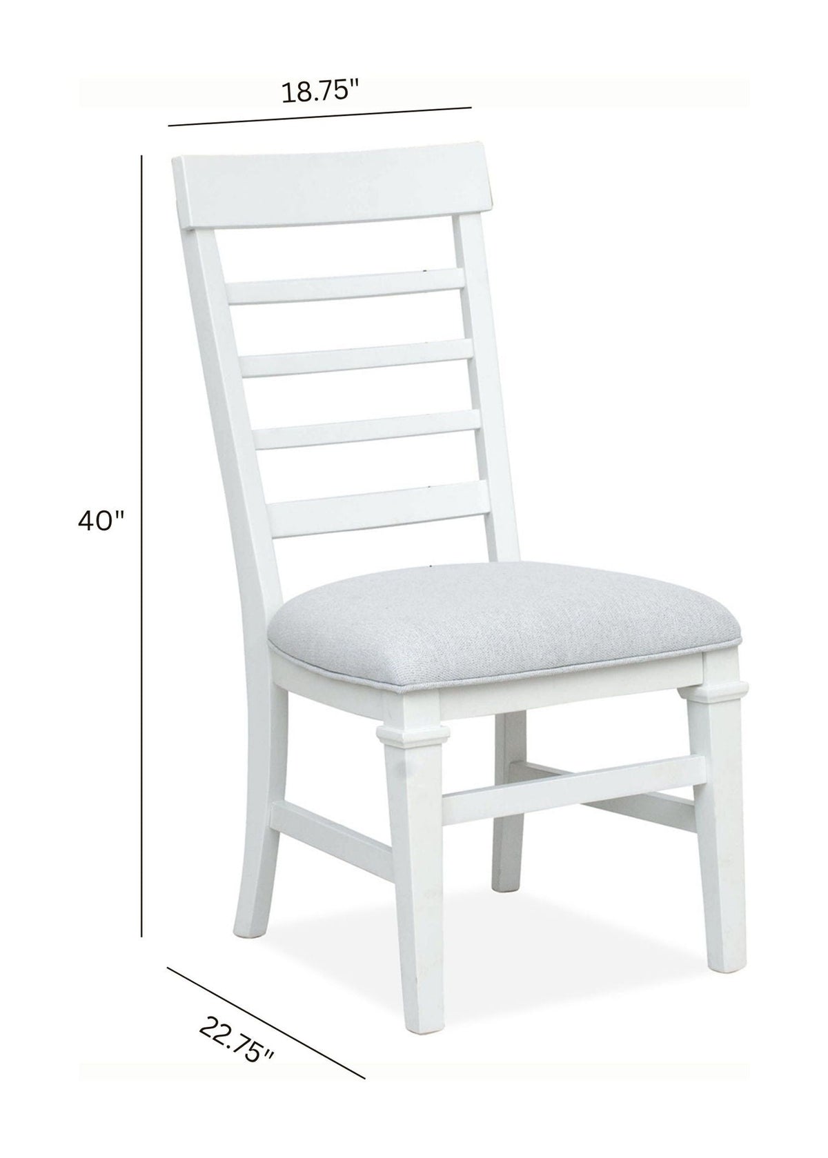 Charleston - Dining Side Chair With Upholstered Seat (Set of 2), photo 13 of 14