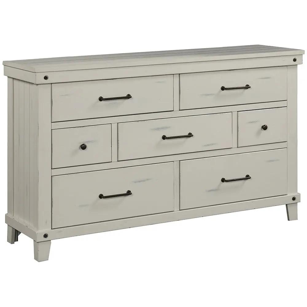7 Drawer Dresser - White by Unique Piece Furniture