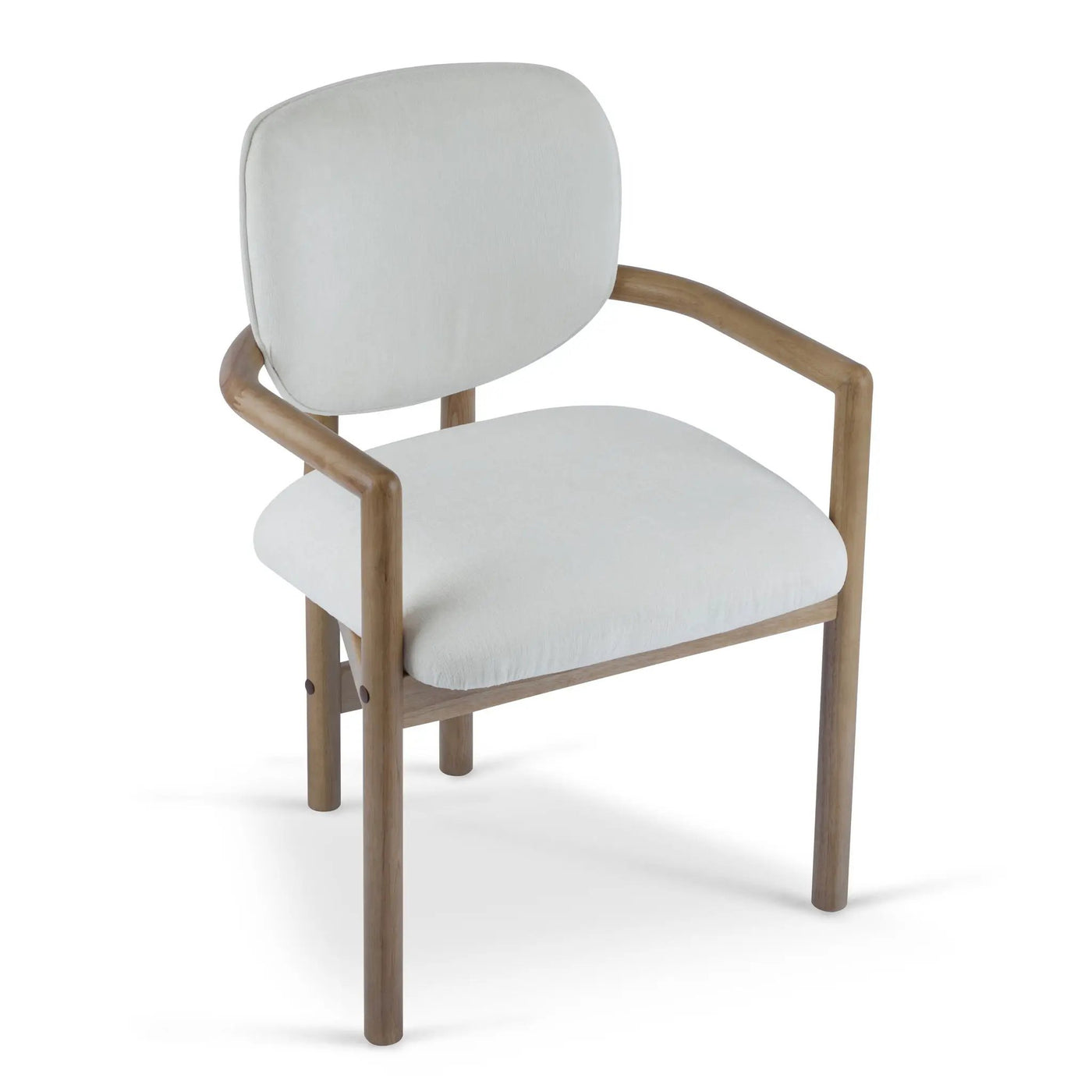 Upholstered Arm Dining Chairs (Set of 2) by HouseOfZazla