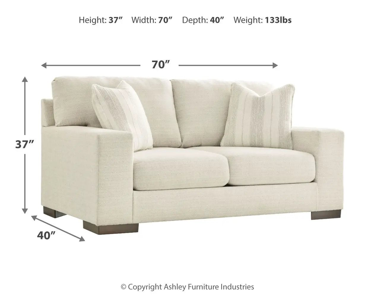 Maggie - Loveseat by Unique Piece Furniture