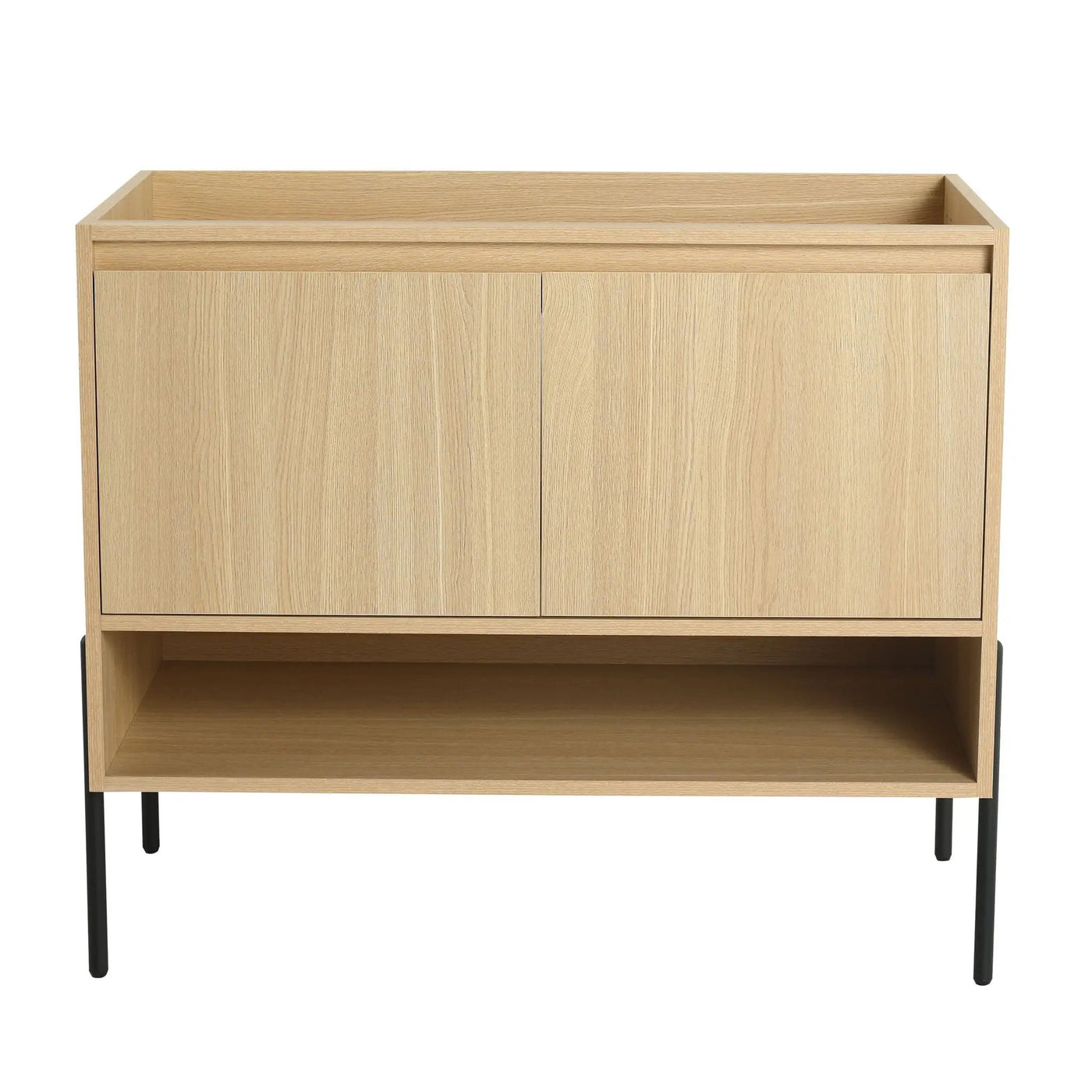 Freestanding Bathroom Vanity & Soft Close Cabinet Doors by HouseOfZazla