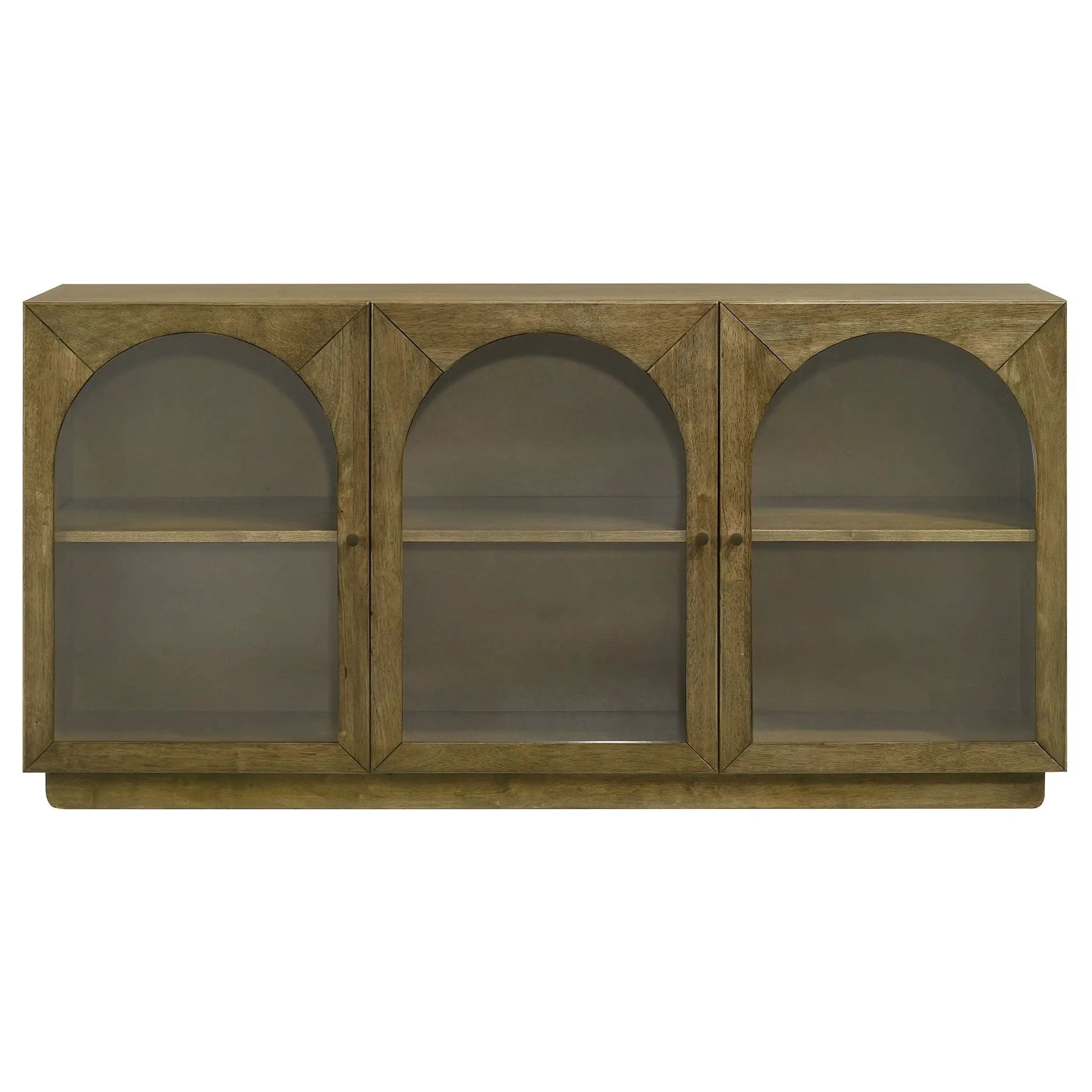 Castlewood 71-inch Dining Sideboard Buffet Server Brown Oak by Unique Piece Furniture