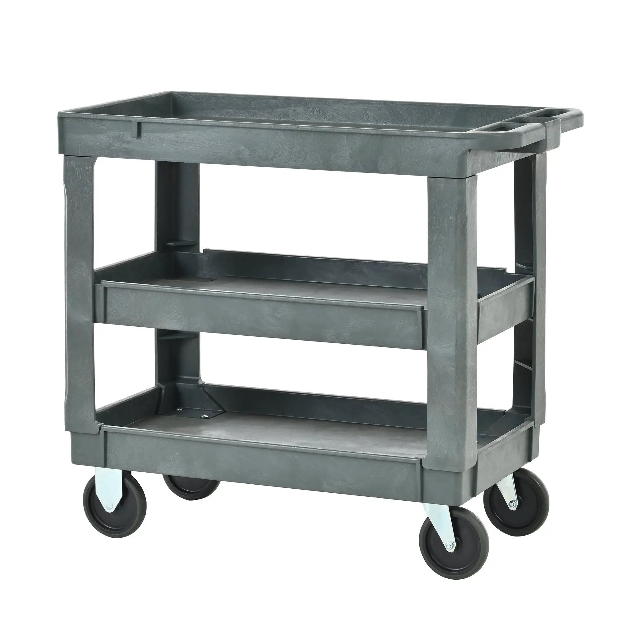3-Layers Rolling Utility Cart with Wheels by HouseOfZazla