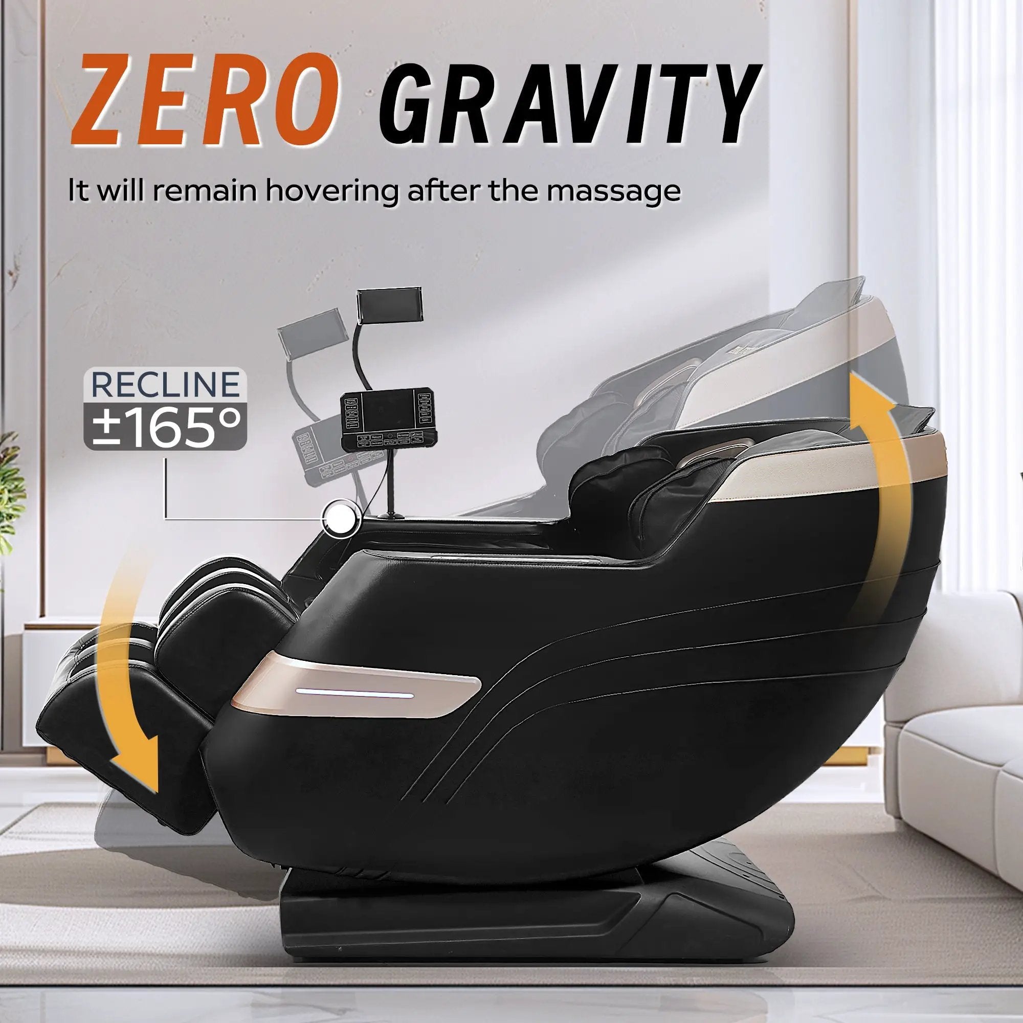 Massage Chair with Bluetooth Connectivity and Speakers by HouseOfZazla