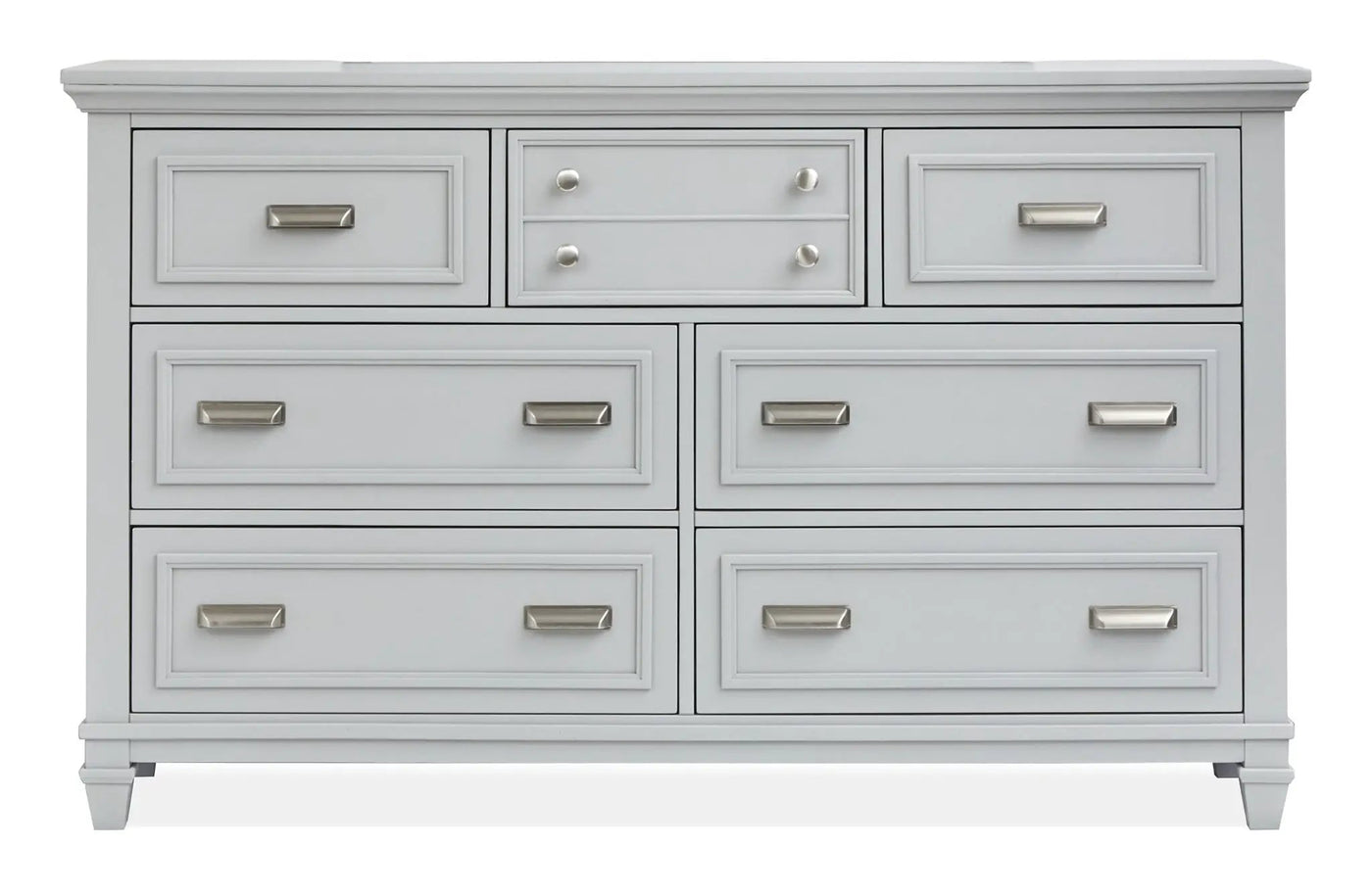 Charleston - Drawer Dresser With Landscape Mirror by Unique Piece Furniture