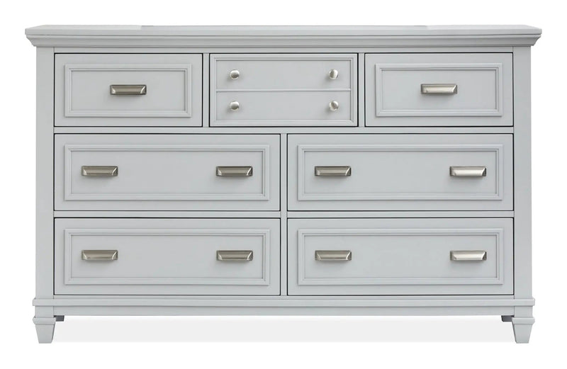 Charleston - Drawer Dresser With Landscape Mirror by Unique Piece Furniture