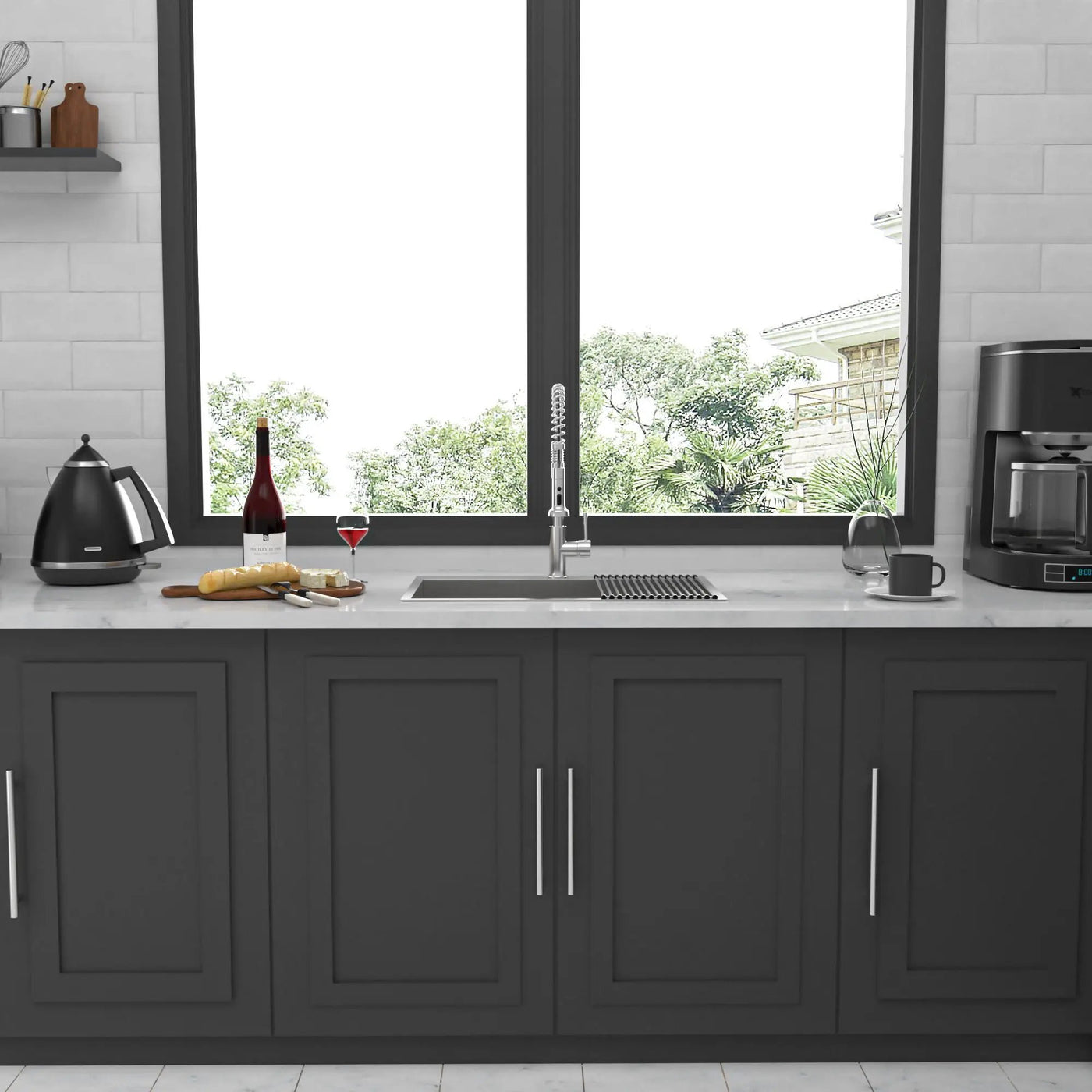 Stainless Steel Drop In Kitchen Sink, Topmount by HouseOfZazla