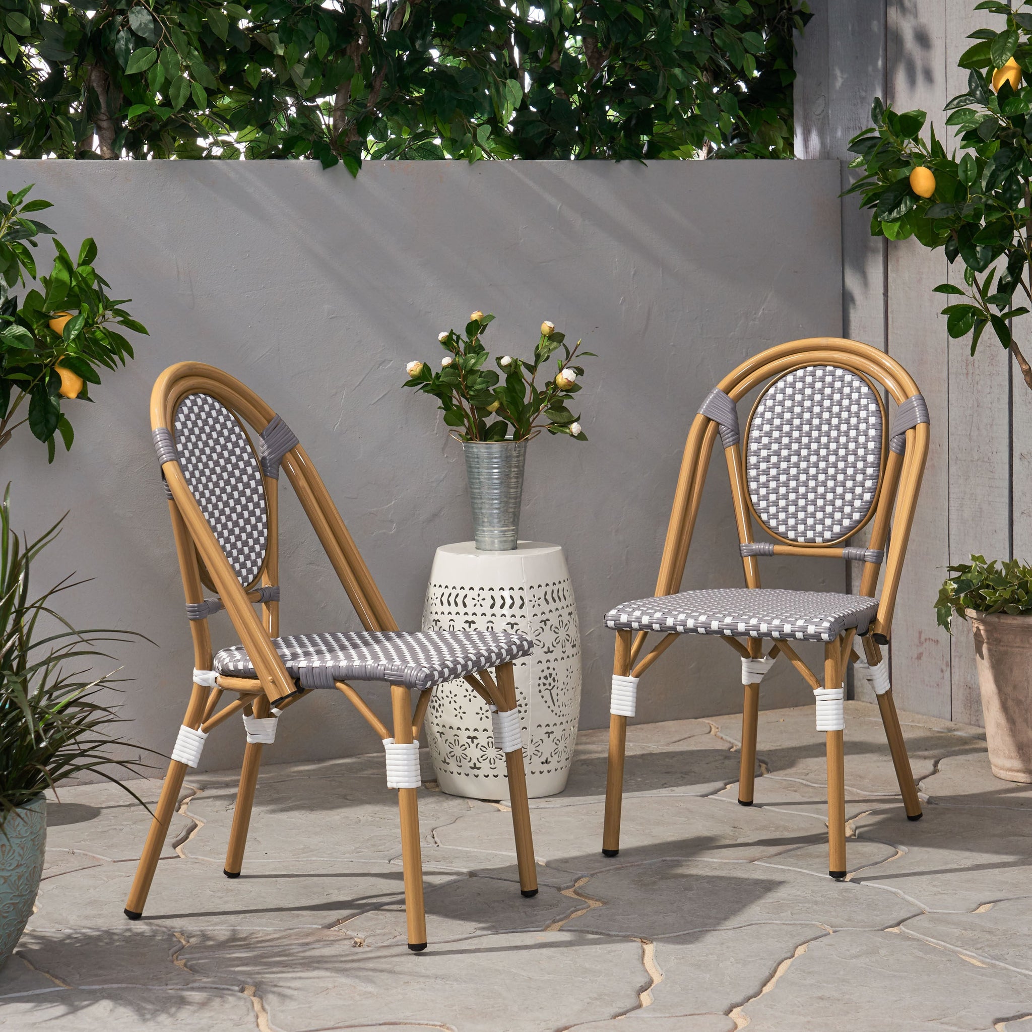 French Bistro Chair Set of 2 by HouseOfZazla