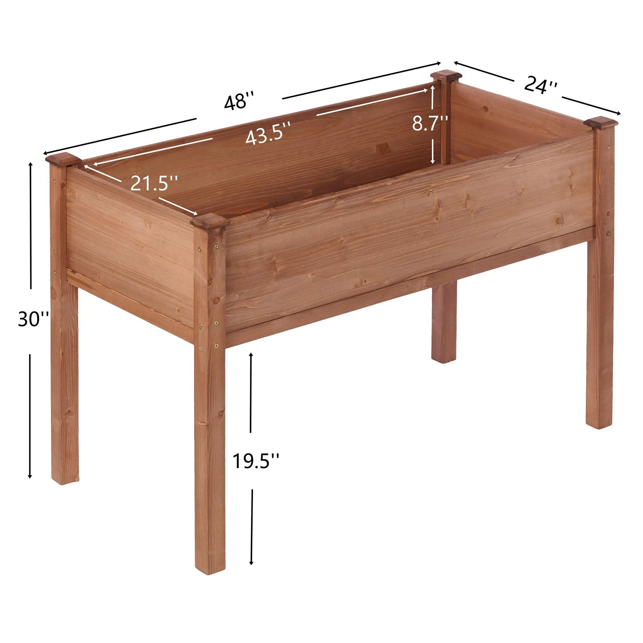 Elevated Raised Garden Bed For Outdoor by Unique Piece Furniture