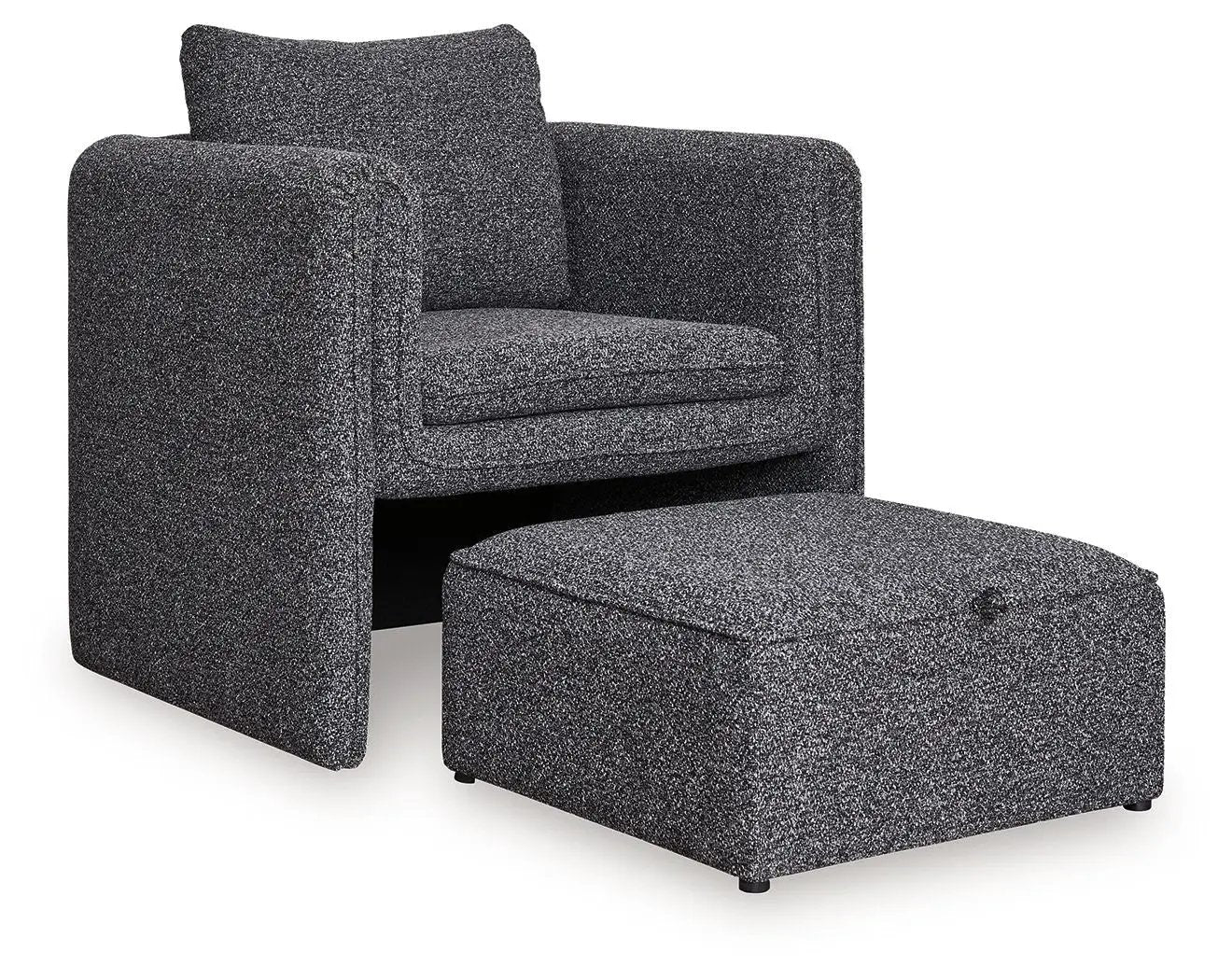 Vreni - Accent Chair - Charcoal / Black by Unique Piece Furniture