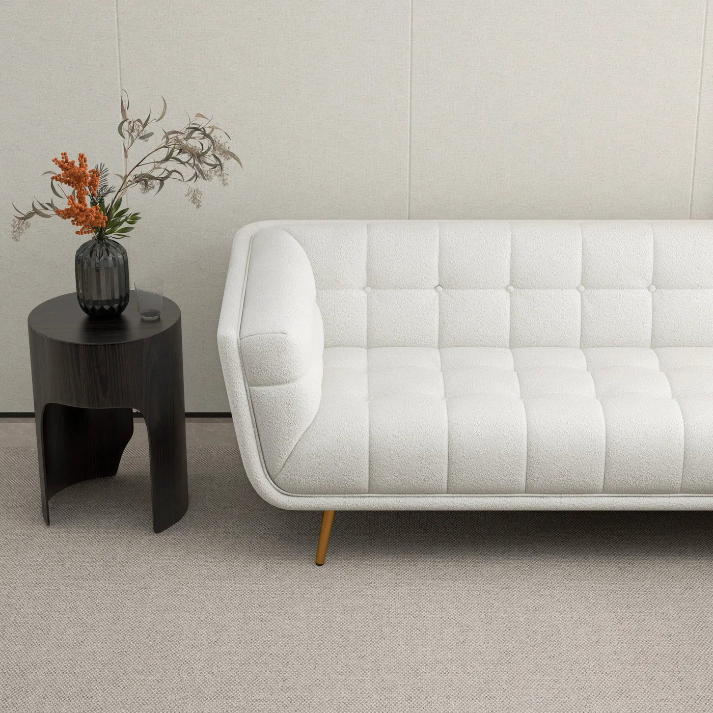 Addison - L Shape Sectional Sofa Tufted by HouseOfZazla