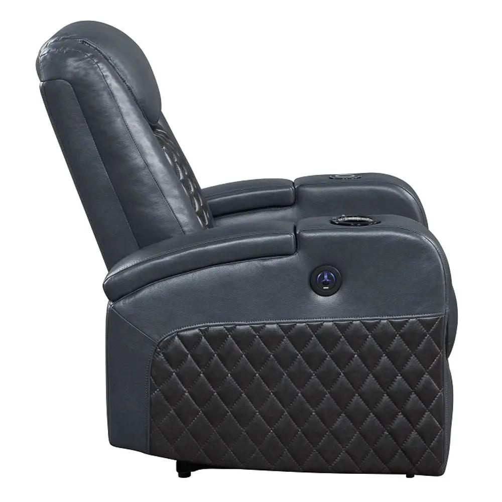 Alair - Power Motion Recliner With Bluetooth, Wireless Charger & Cupholder by Unique Piece Furniture