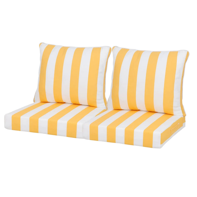 24x24 Inch Outdoor Deep Seat Cushion Set by HouseOfZazla