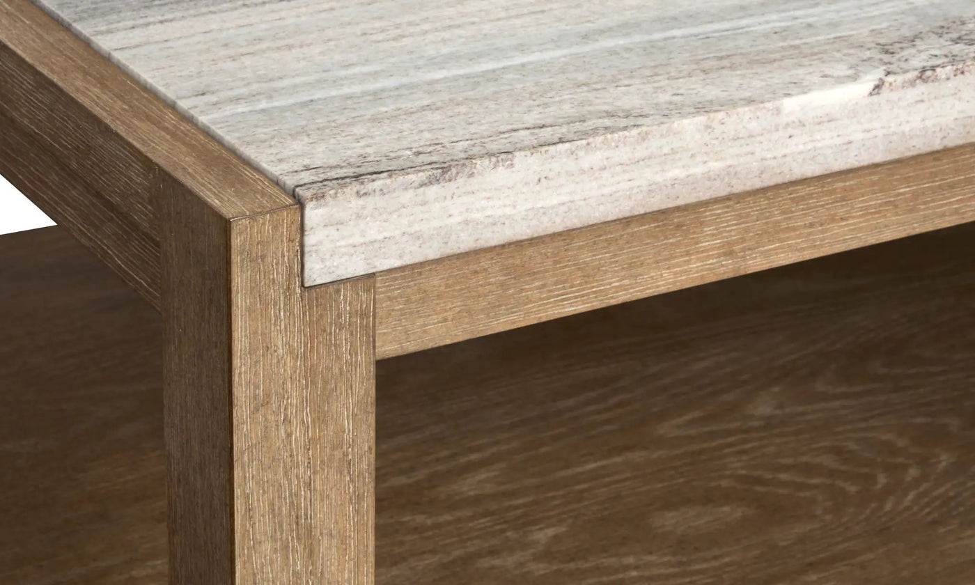 Plum Creek - Rectangular Cocktail Table With Casters by Unique Piece Furniture