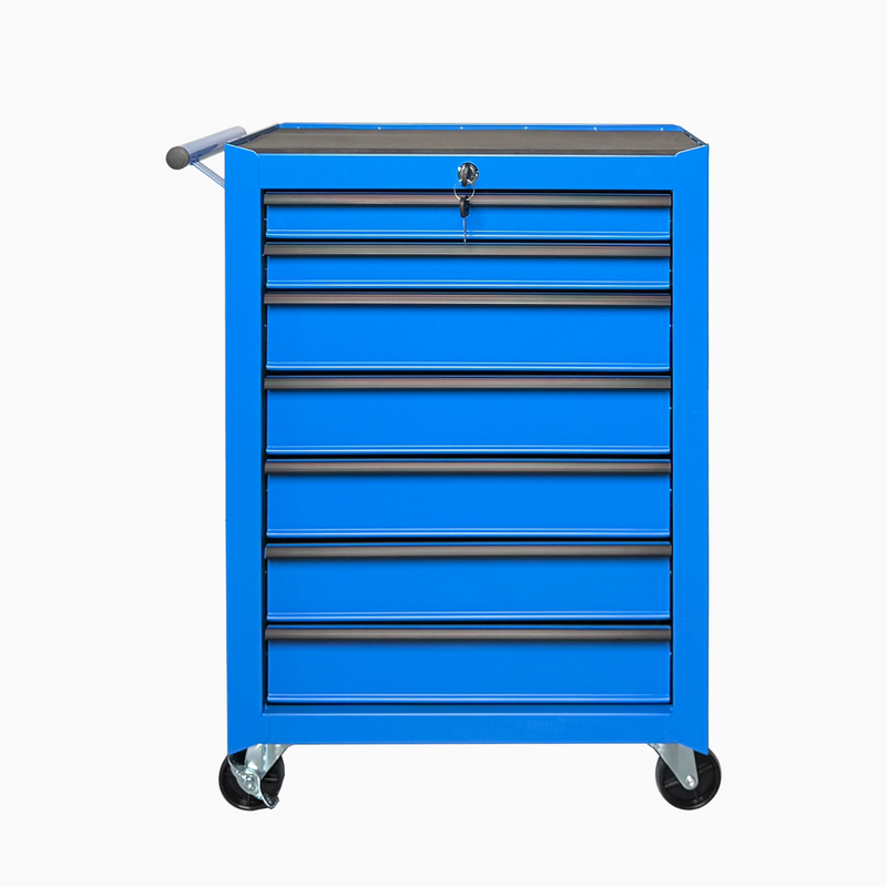 Rolling Metal Tool Chest with 7 Drawers, 20" Steel Cabinet by HouseOfZazla