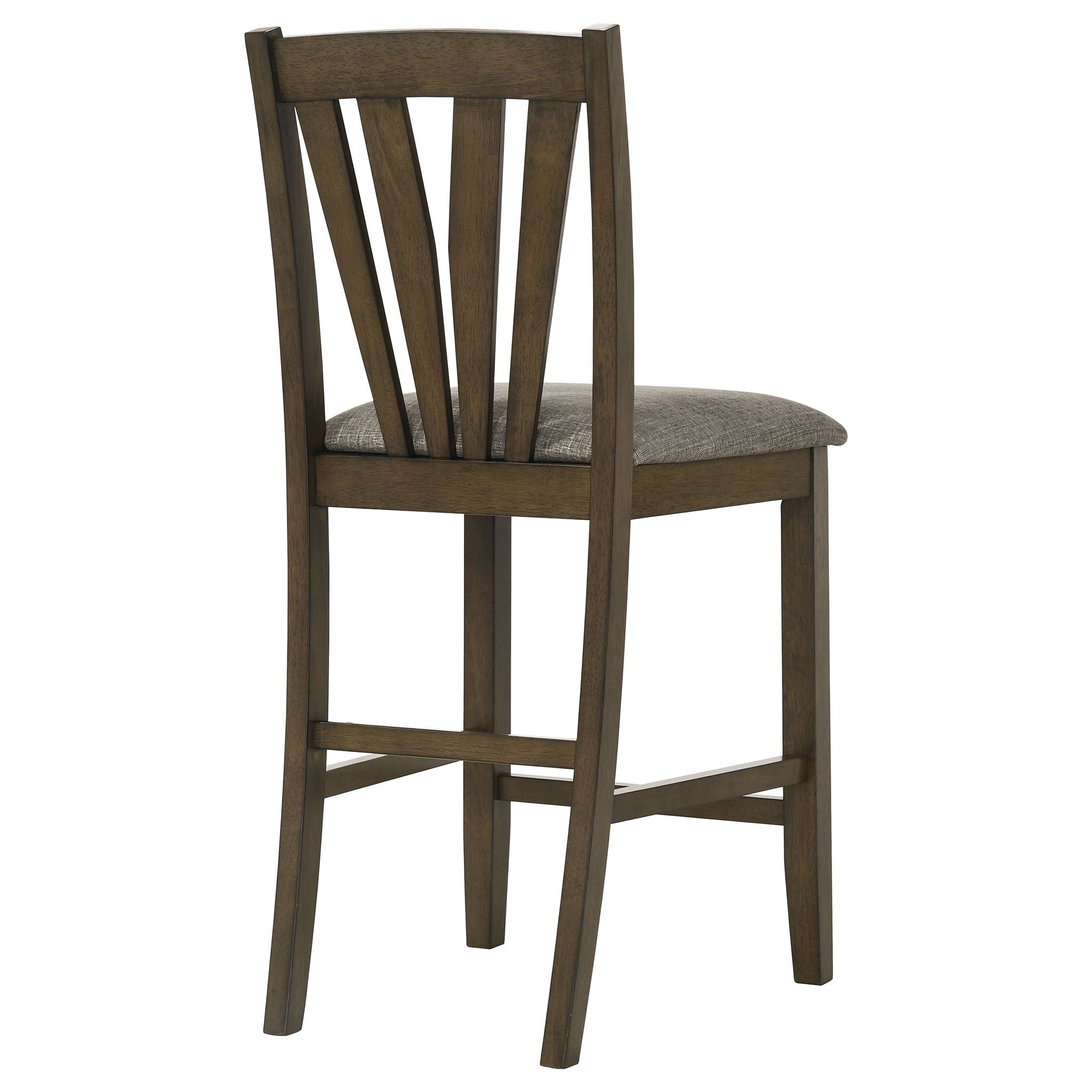 Maxine - Upholstered Counter Height Dining Side Chair (Set of 2) - Brown by HouseOfZazla
