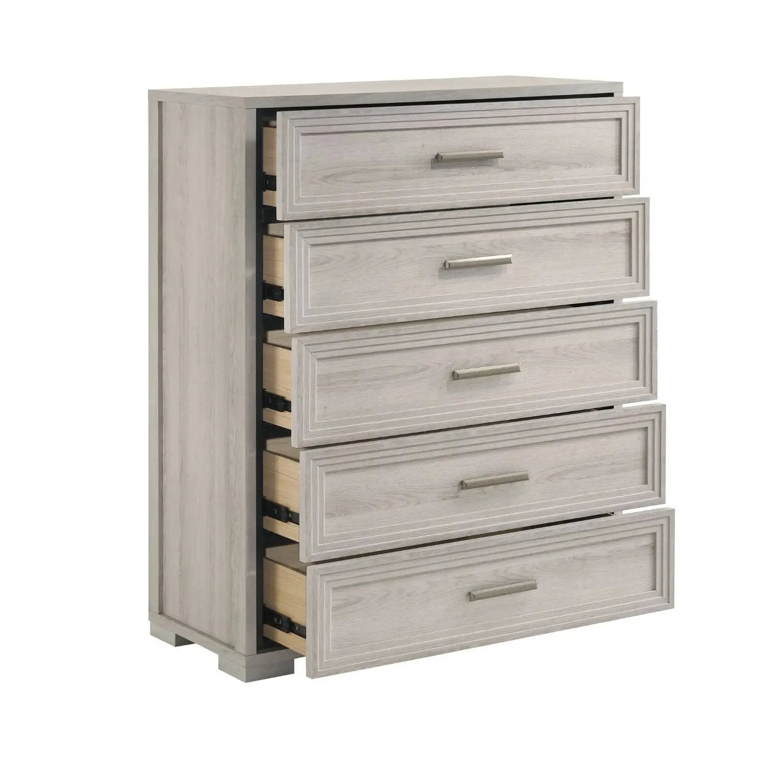 Colorado - Bedroom Set With Upholstered LED Headboard by HouseOfZazla