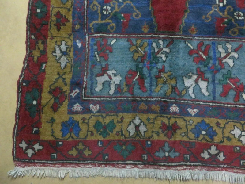 4' X 8' Vintage Handmade Turkish Kazak Pattern Wool Rug Carpet Nice # 105 by Jewel Rugs