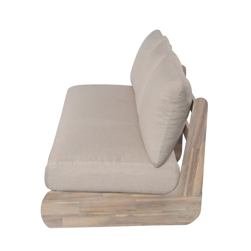 Outdoor Acacia Lazy 5 Seater Chat Set by HouseOfZazla