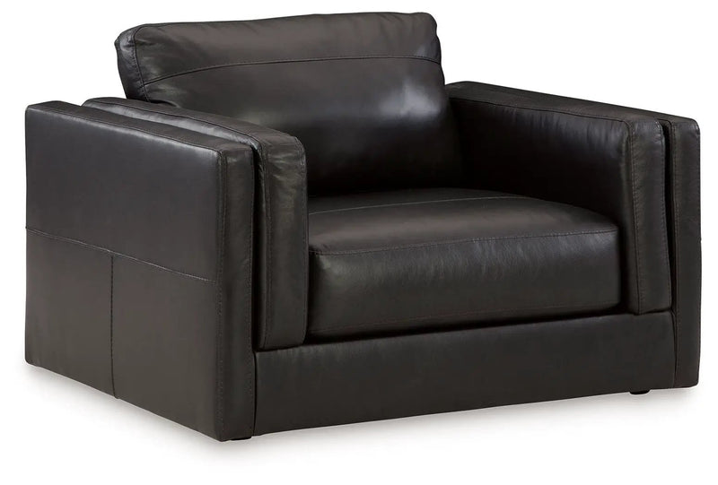 Amiata - Chair And A Half - Onyx by Unique Piece Furniture