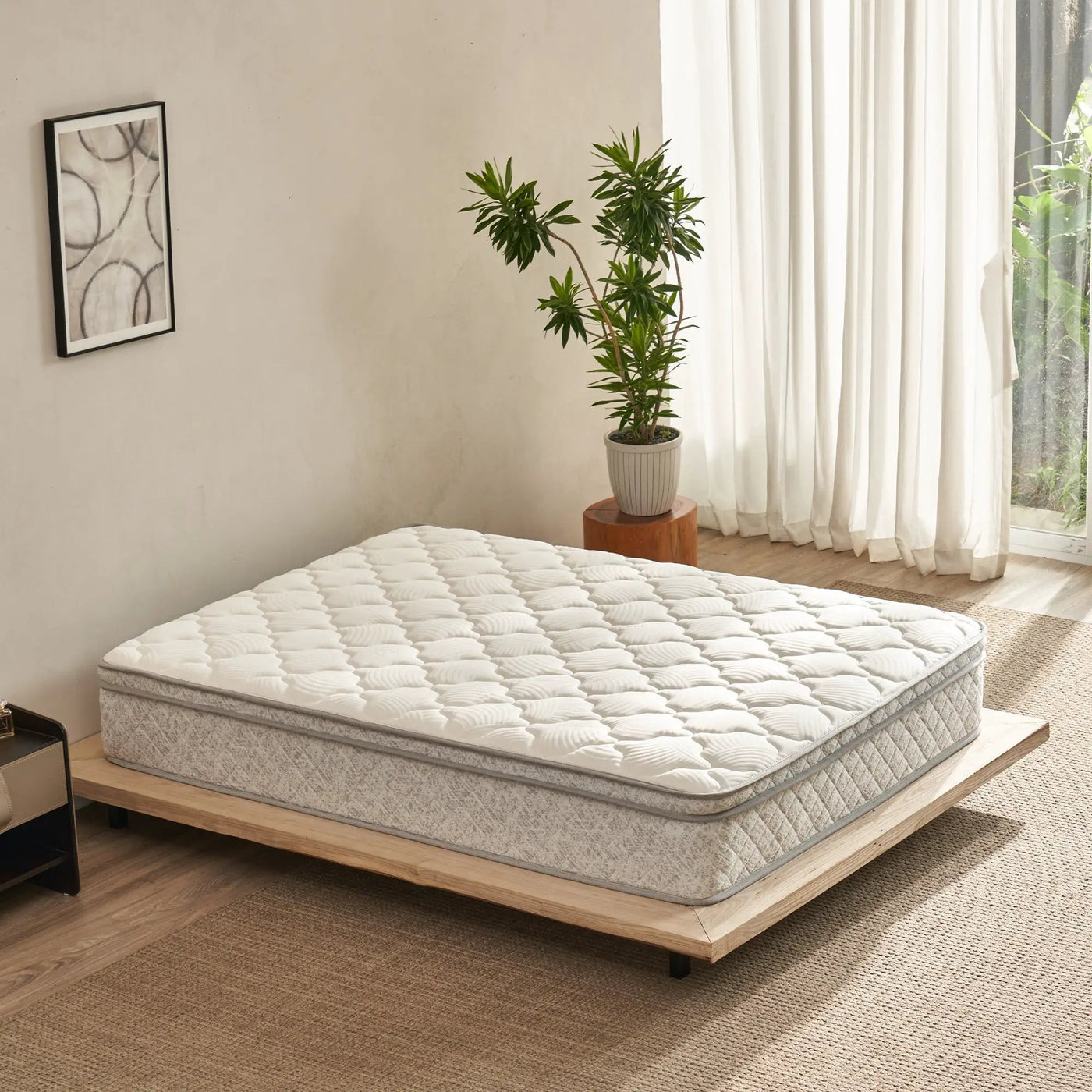 TM Home 12 Inch Hybrid Cooling Memory Foam Mattress by HouseOfZazla