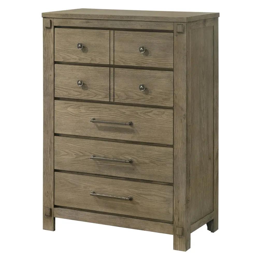 Colton - Chest - Antique White Oak by Unique Piece Furniture