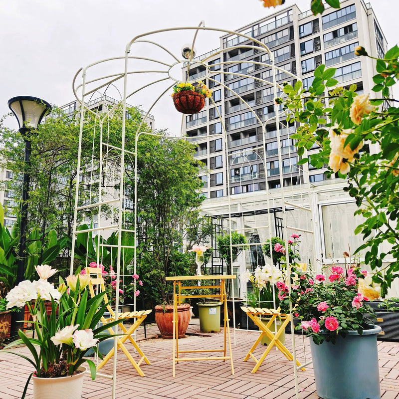 Metal Garden Arch by HouseOfZazla