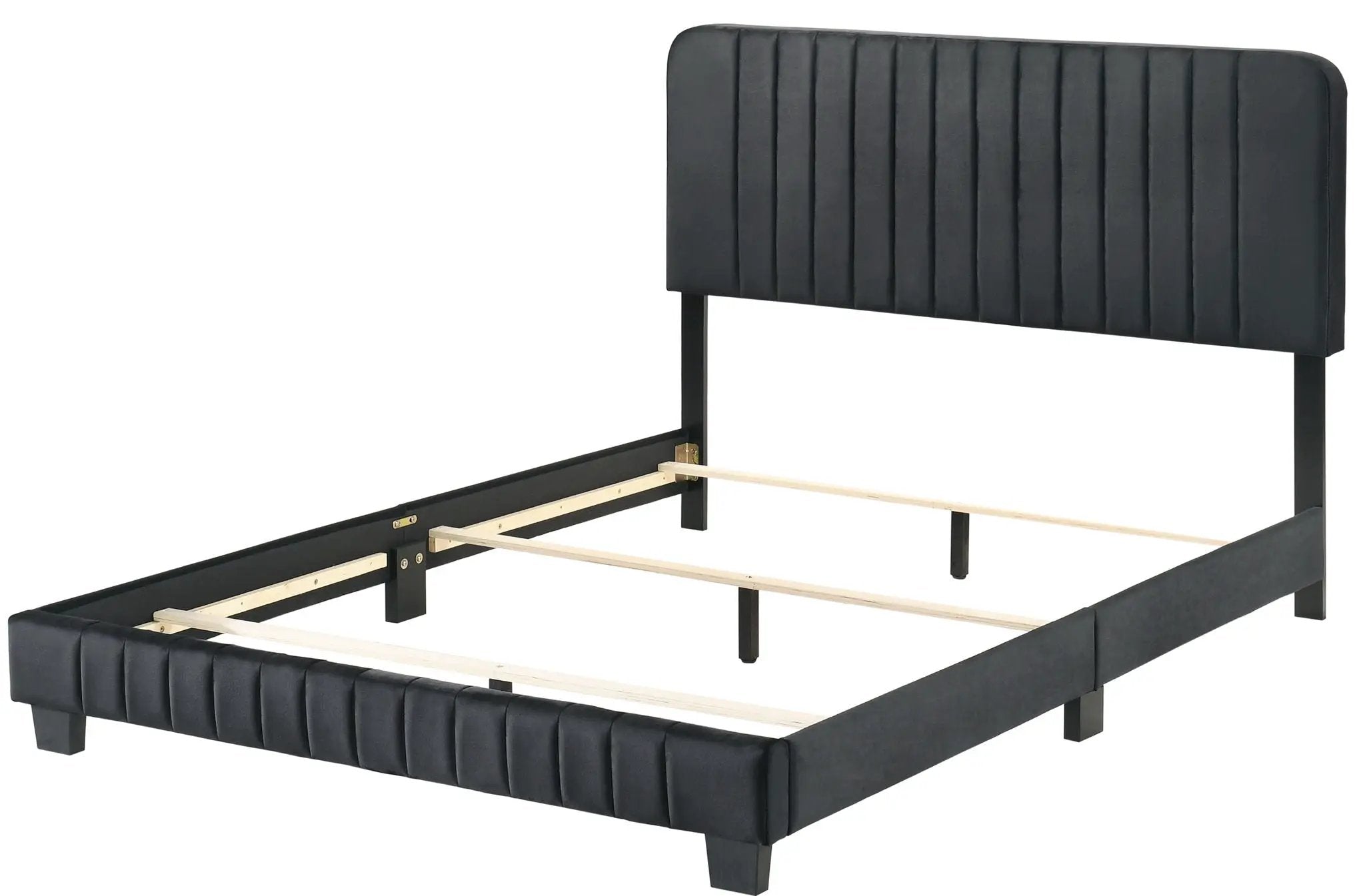 Channel Tufted Bed by Unique Piece Furniture
