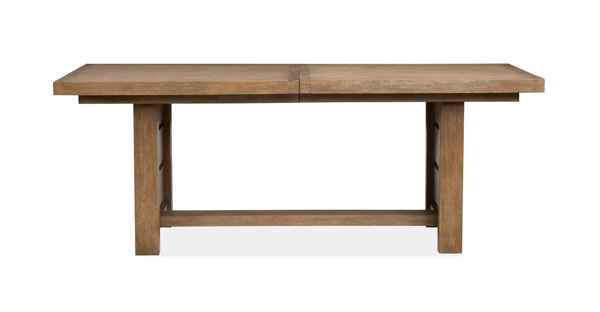 Plum Creek - Extendable Trestle Dining Table, photo 12 of 14