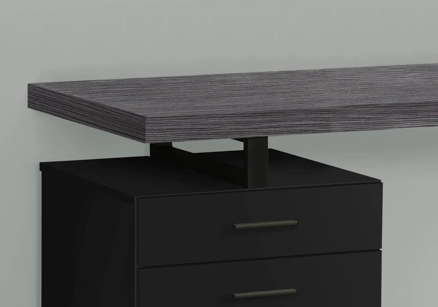 Computer Desk For Home Office, Left or Right Setup with Storage Drawers by HouseOfZazla