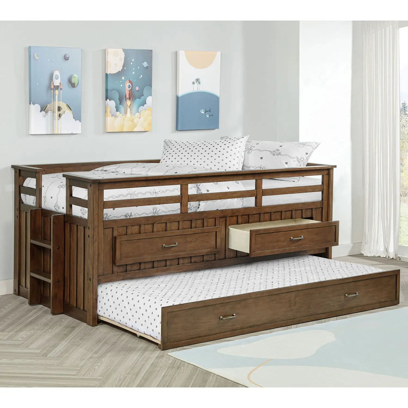 Starboard - Captain's Bed With Trundle by HouseOfZazla
