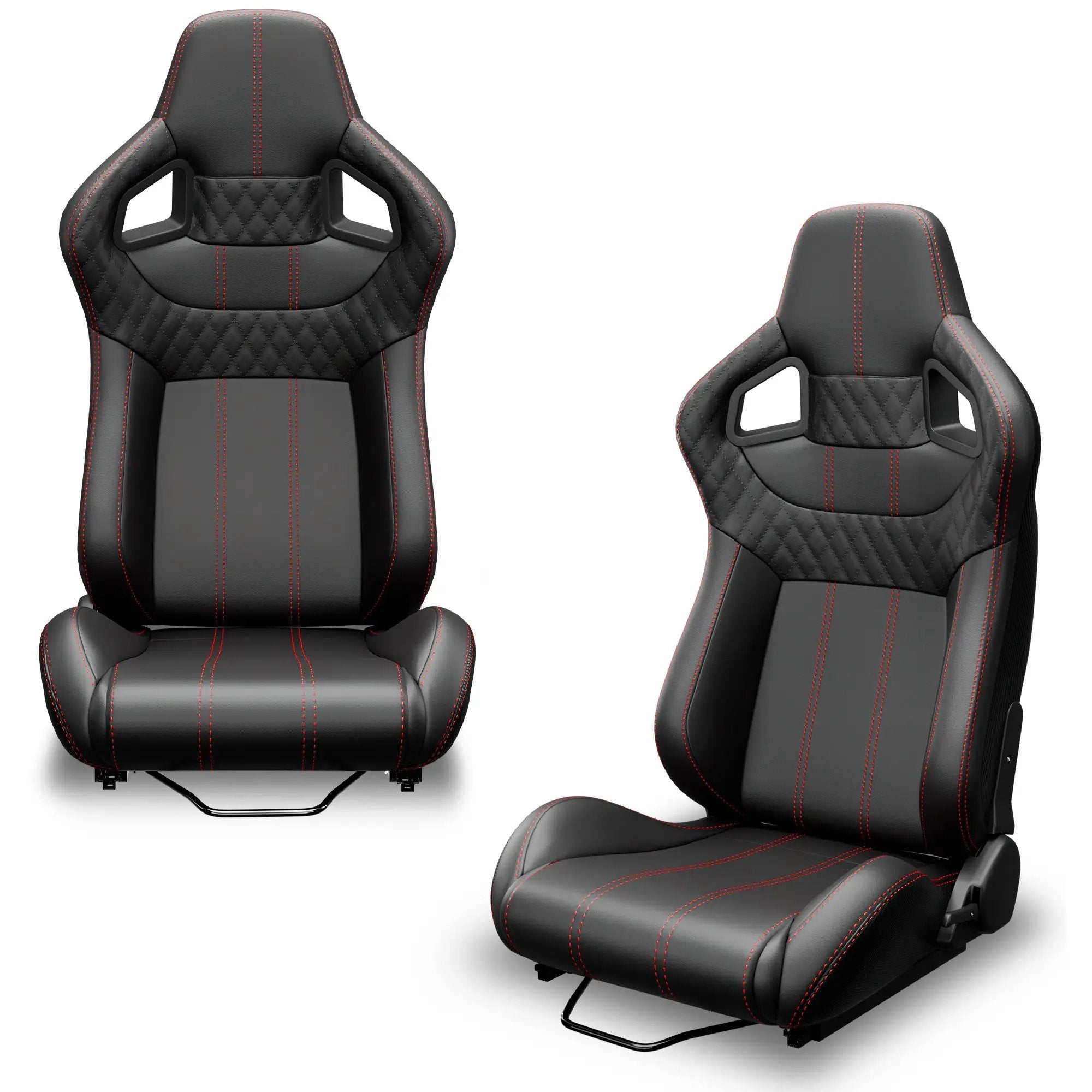 2PC Universal Bucket Racing Seats by HouseOfZazla